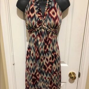 Low cut Halter Dress